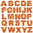 Flower letter