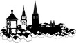 Skyline von Freiburg