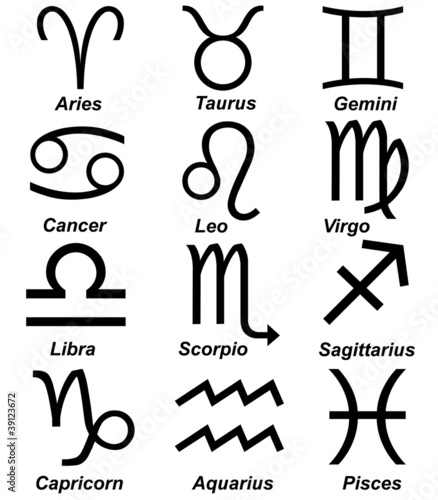 Vector: Astrology sign Astrology sign