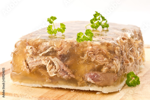 Photo: meat in aspic meat in aspic