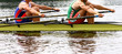 rowing athletes in training
