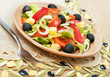 Greek salad of vegetables