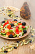 Greek salad of vegetables