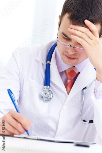 Photo: doctor's work doctor's work