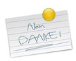 Karteikarte - nein danke