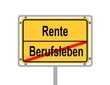 Rente Berufsleben