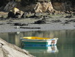 Une barque au vieux passage - Plouhinec (Morbihan)