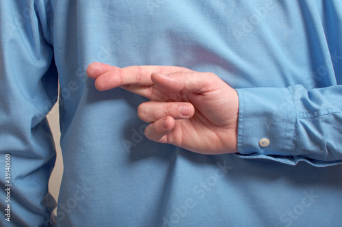 Photo: Fingers crossed Fingers crossed