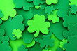 St Patrick's Day shamrock background St Patrick's Day shamrock background
