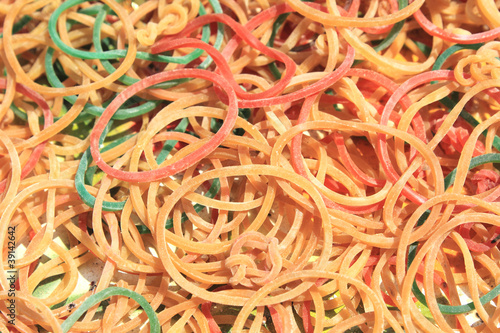 Photo: elastic band Multicolored elastic band Multicolored