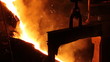 Melting Iron in the Foundry