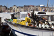 Fishing boat at Dieppe in France