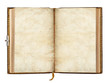 altes Buch, aufgeschlagen