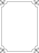 Vektor: Simple vintage vector border frame Simple vintage vector border frame