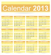 English Calendar 2013