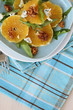 Fresh salad with oranges Fresh salad with oranges