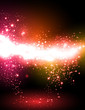 Abstract neon background or card for your massage