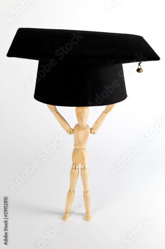 Foto: Mortarboard - lifting Mortarboard - lifting