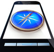 smartphone navigations app