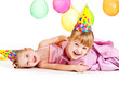 Laughing girls
