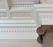 Intricate plaster cornice ceiling Intricate plaster cornice ceiling