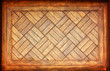 Wooden frame with a copy-space - background