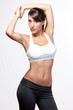 Young pretty woman fitness bra Young pretty woman fitness bra