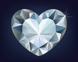 Vector shiny diamond heart Vector shiny diamond heart