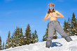 Sexy girl on ski vacation Sexy girl on ski vacation