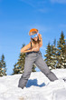Sexy girl on ski vacation Sexy girl on ski vacation