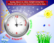 Daylight saving time begins.