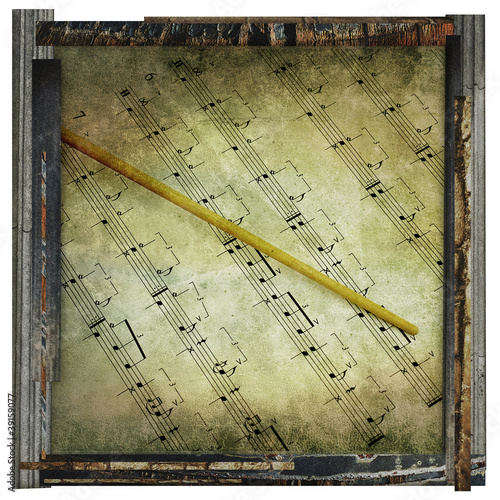 Photo: conductor baton print conductor baton print