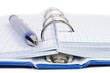 Photo: Notebook and pen Notebook and pen