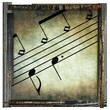 music notes print