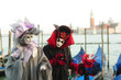 two masks during the carnival of venice beachfront two masks during the carnival of venice beachfront