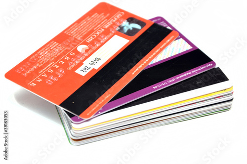 Photo: Plastic cards Plastic cards