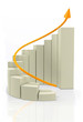 3D Growth graph
