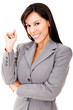 Confident business woman