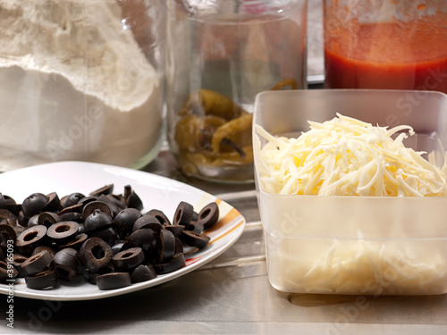 Photo: Pizza ingredients Pizza ingredients