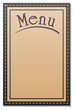 vector restaurant menu design