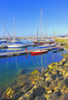 yachts docked at Howth harbor in ireland