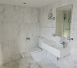 Modern bathroom interior Modern bathroom interior