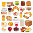 Various types of breakfast