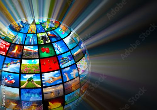 Illustration: Media technologies concept Media technologies concept