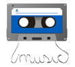 audio cassette