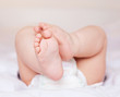 feet of a baby