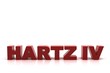 Schriftzug HARTZ IV