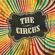 Circus sunbeam pattern background. Vector illustration, EPS10