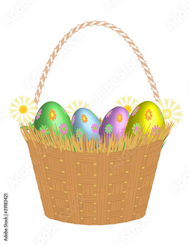 Illustration: Easter Basket! Easter Basket!