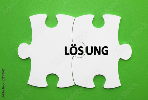 Foto: Lö - sung Lö - sung